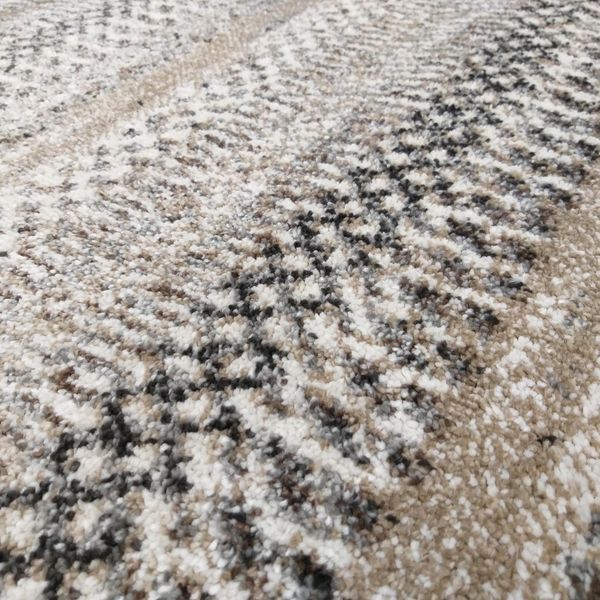 DomTextilu Kvalitný koberec s abstraktným vzorom v prírodných odtieňoch 44524-208214
