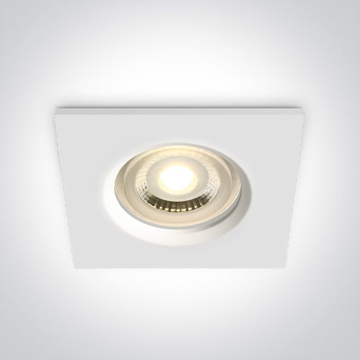 Vonkajšie podhľadové svietidlo ONE LIGHT ext. kúpeľňové svietidlo 50105R1/W