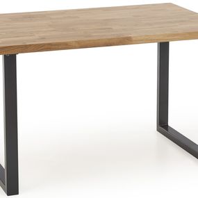 HALMAR Jedálenský stôl RADUS masív prírodný dub 160x90 cm