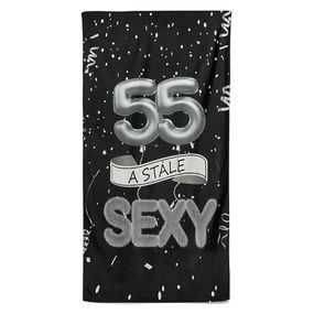 Osuška Stále sexy – čierna (vek: 55)