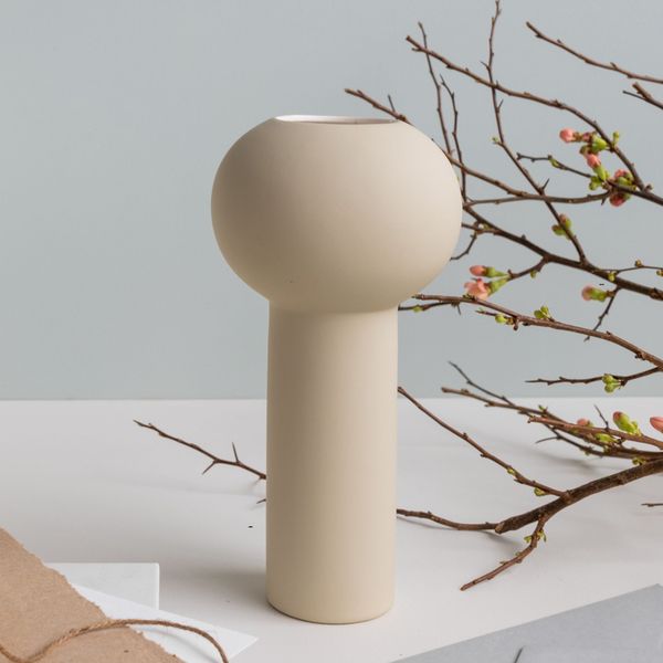 COOEE Design Keramická váza Pillar Shell 24 cm