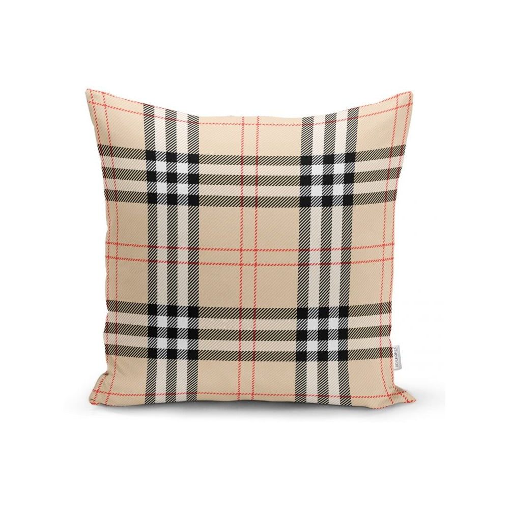 Béžová dekoratívna obliečka na vankúš Minimalist Cushion Covers Flannel, 45 x 45 cm