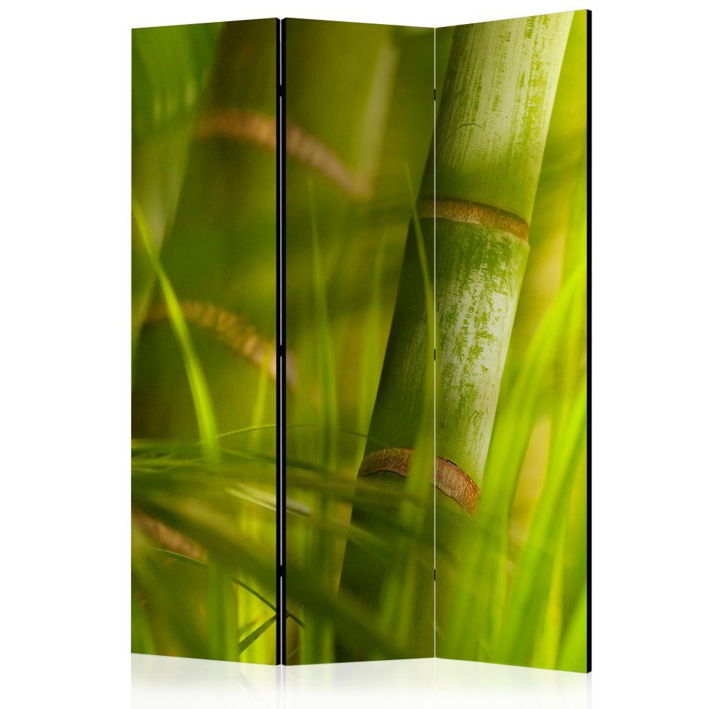 Paraván Bamboo - nature zen Dekorhome 135x172 cm (3-dielny)