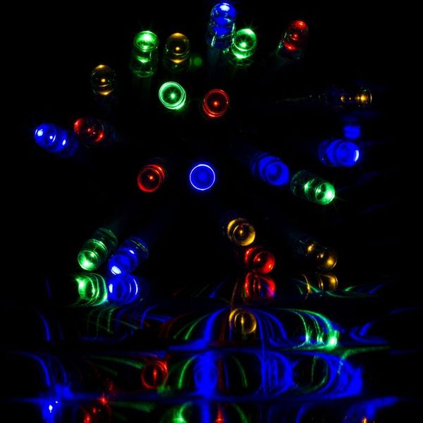 VOLTRONIC Vianočná reťaz 40 m, 400 LED, farebná