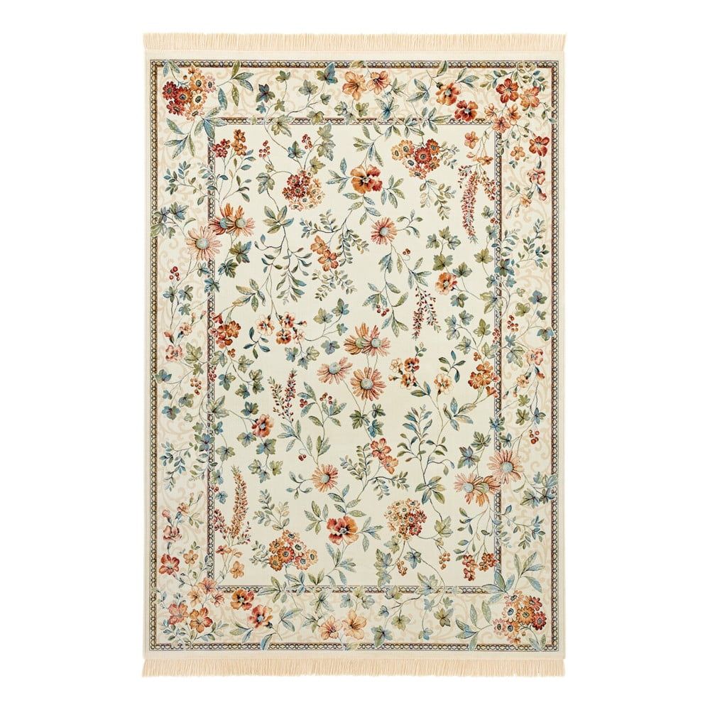 Žltý koberec 160x230 cm Oriental Flowers – Nouristan