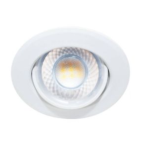 Bioledex Zapustené LED Dekto 7, 8 cm 38° 8 W Ra90 2 700 K, Kúpeľňa, plast, 8W, Energialuokka: G