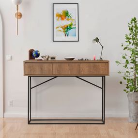 Konzolový stolík Mia 120 cm hnedý