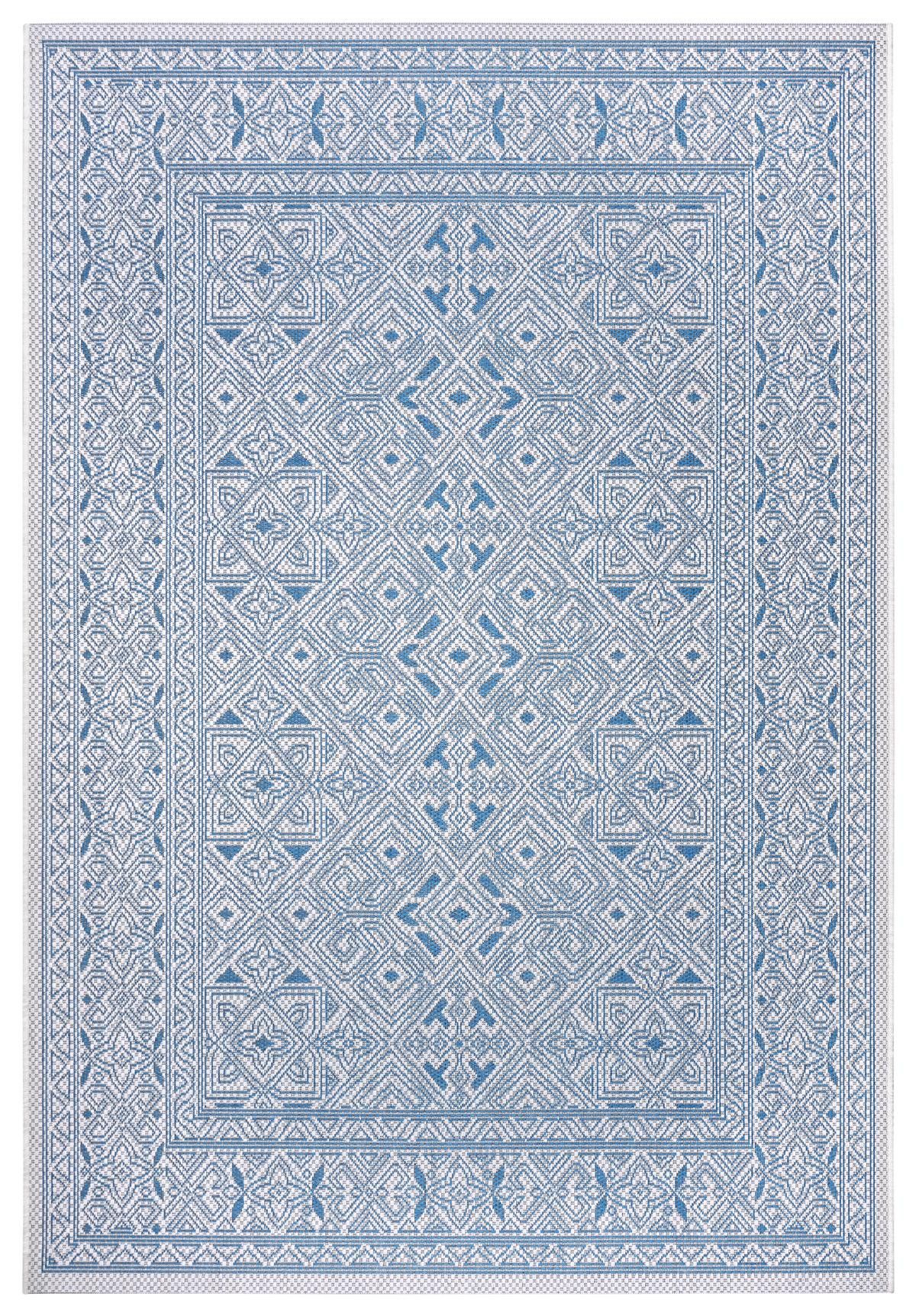 NORTHRUGS - Hanse Home koberce Kusový koberec Jaffa 105228 Petrol blue Cream - 160x230 cm