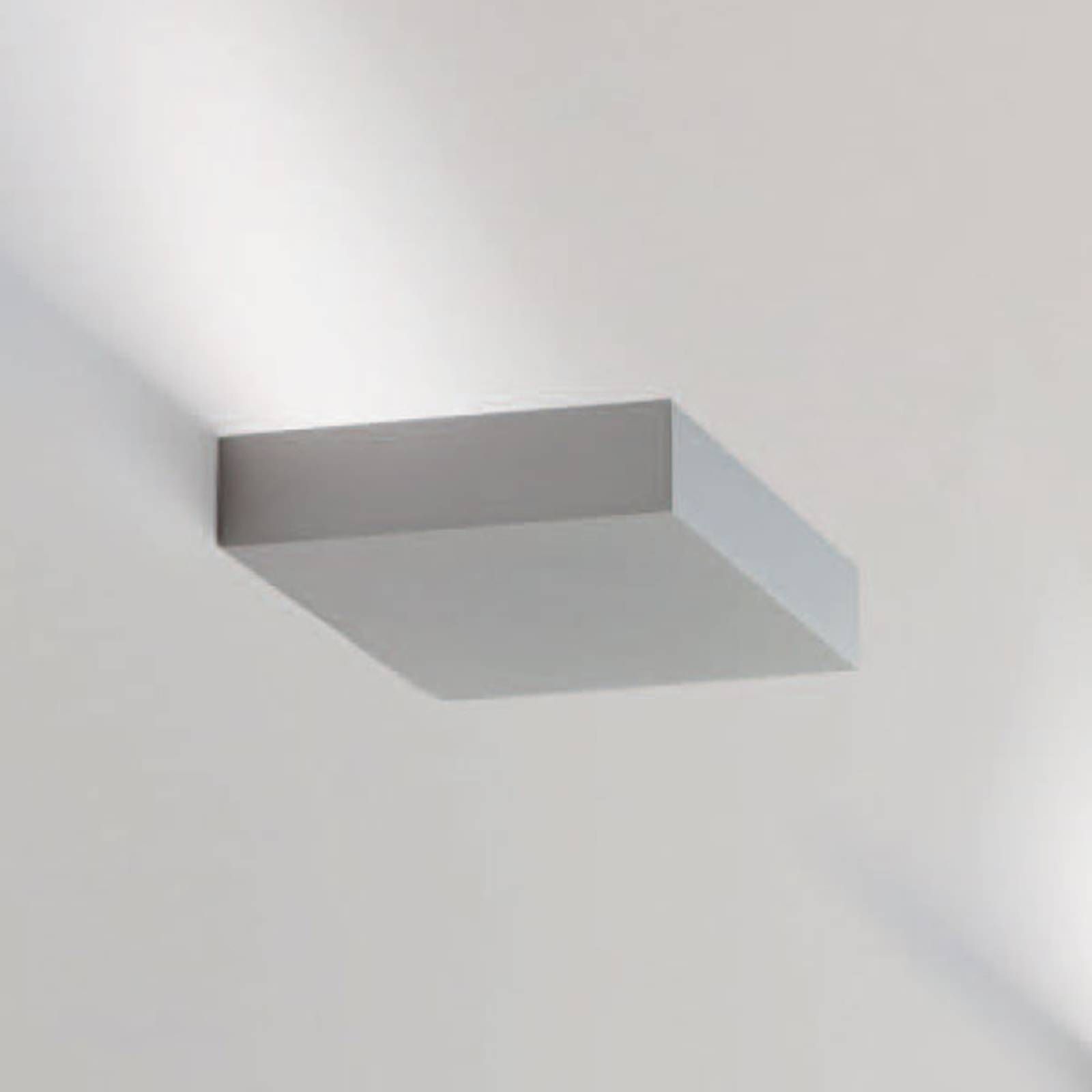 Linea Light Nástenné LED svietidlo Regolo dĺžka 16, 3 cm hliník, Obývacia izba / jedáleň, hliník, 18W, L: 16.3 cm, K: 3cm