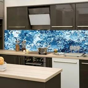 KI-260-060 Fototapeta do kuchyne - Sparkling Water (Perlivá voda) 260 x 60 cm