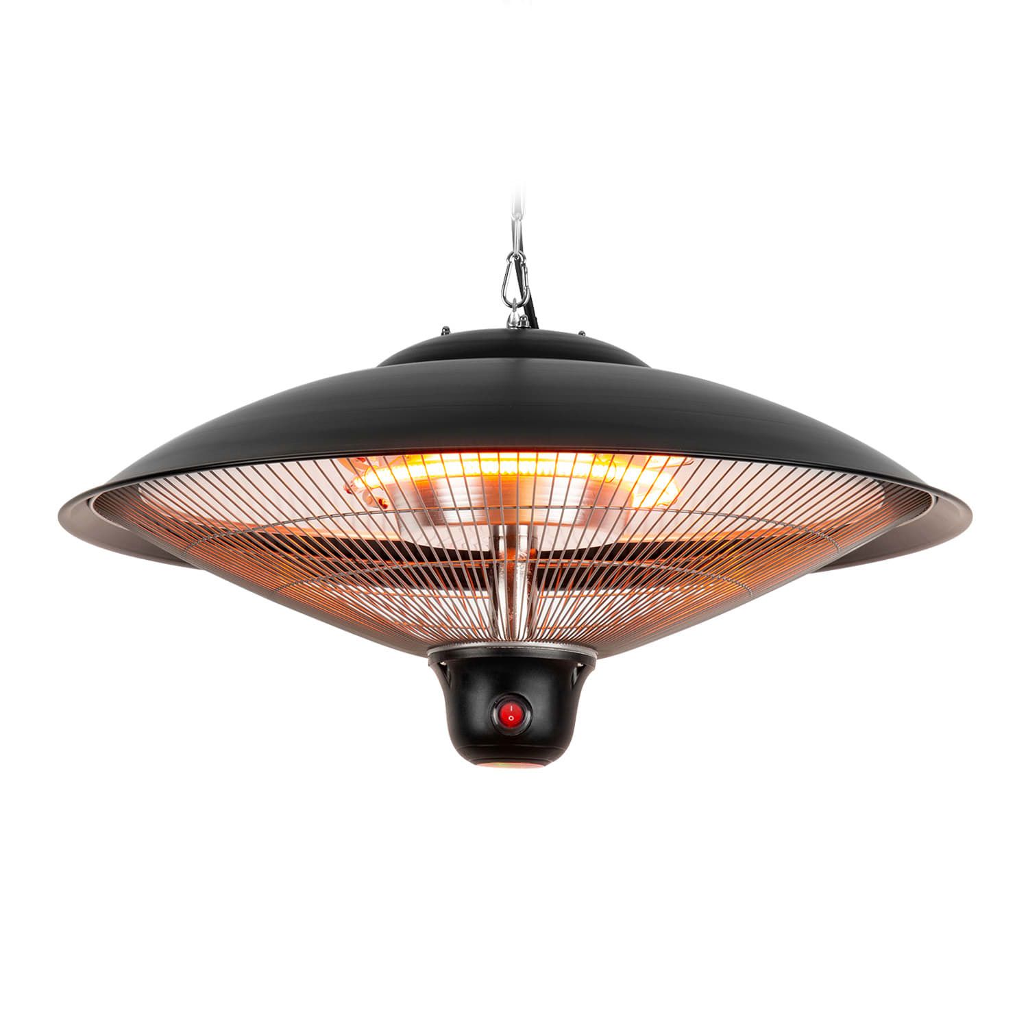 Blumfeldt Heizsporn, stropný ohrievač, 60,5 cm (Ø), LED lampa, diaľkové ovládanie