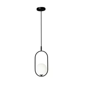 Závesná lampa CORDEL 1xG9 Candellux Čierna