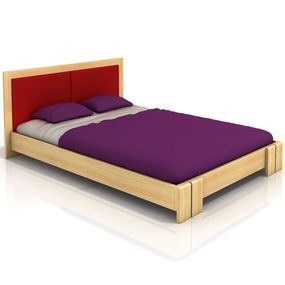 Manželská posteľ 160 cm Naturlig Manglerud (borovica) (s roštom)