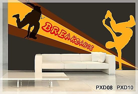 Šablóna na maľovanie Street Breakdance PXD10