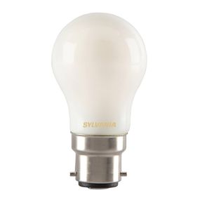 Sylvania LED kvapková žiarovka B22 4, 5 W 827 matná, B22, 4.5W, Energialuokka: F, P: 7.6 cm