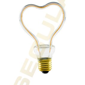 Segula 55148 LED ART srdce E27 6,5 W (28 W) 300 Lm 1.900 K