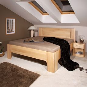 Masívna posteľ s úložným priestorom olympia 2 - 160/180 x 200cm - 160