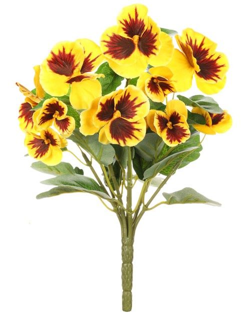 Umelá kvetina Sirôtka 30 cm, žltá