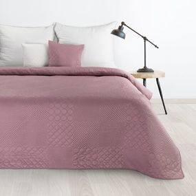 DomTextilu Dizajnový prehoz na posteľ Boni ružovej farby Šírka: 170 cm | Dĺžka: 210 cm 68610-244204