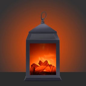 Leuchten Direkt Dekoračné LED svietidlo Chimney, prenosné, 15, 8 cm, Obývacia izba / jedáleň, plast, 0.6W, L: 15.8 cm, K: 30cm