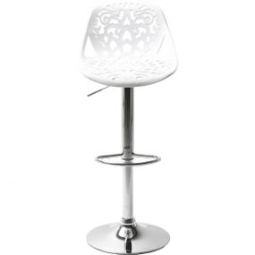 KARE Design Bílá barová židle Ornament