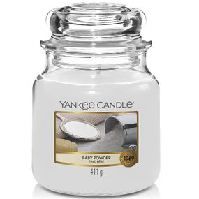 Yankee Candle Sviečka Yankee Candle 411 g - Baby Powder