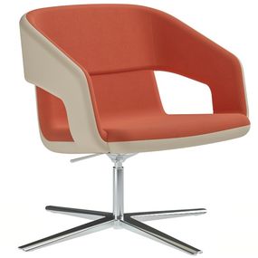 NARBUTAS - Otočná stolička TWIST&SIT SOFT SDL030 s hliníkovou základňou