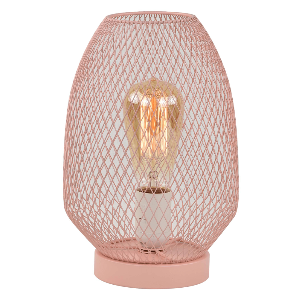 Stolová lampa ANLEY Tempo Kondela Ružová