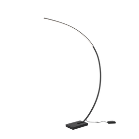 TRIO 426511832 BANGKOK stojacia lampa LED 18W/1800lm 3000K matná čierna, stmievateľné