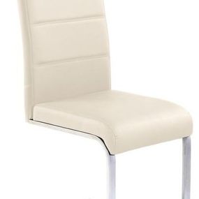 HALMAR Jedálenská stolička K85 krémová