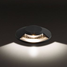 EVN Scopum zapustené podlahové LED okrúhle 1x, hliník s práškovou farbou, 7W, K: 12.8cm