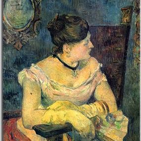 Mette Gauguin in an Evening Dress Obraz zs17147