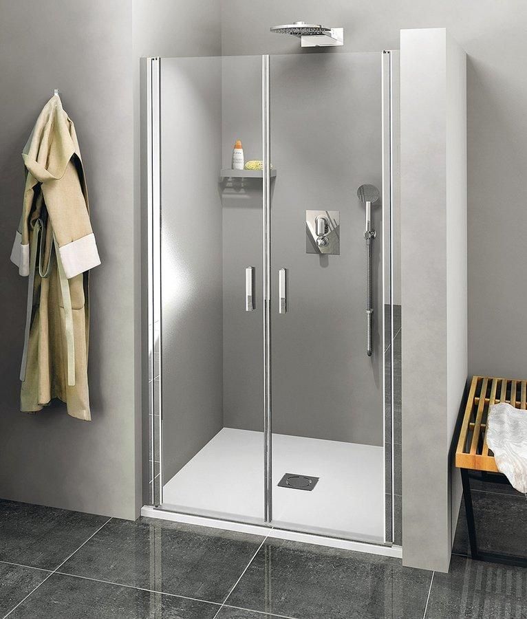 POLYSAN - ZOOM LINE sprchové dvere dvojkrídlové 900mm, číre sklo ZL1790