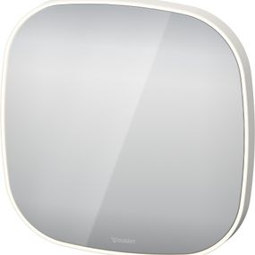 Duravit Zencha - Zrkadlo s osvetlením na senzorový spínač, 500x500x50 mm, ZE7055000000000