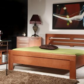 Masívna posteľ s úložným priestorom arleta 2 - 160/180 x 200cm - 160 x