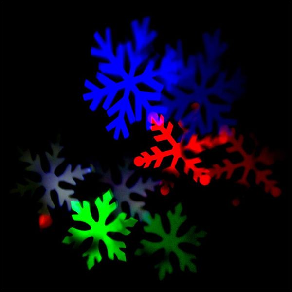 Blumfeldt Snowdance, LED projektor, snehové vločky, vodotesný, 4 farby, IP65