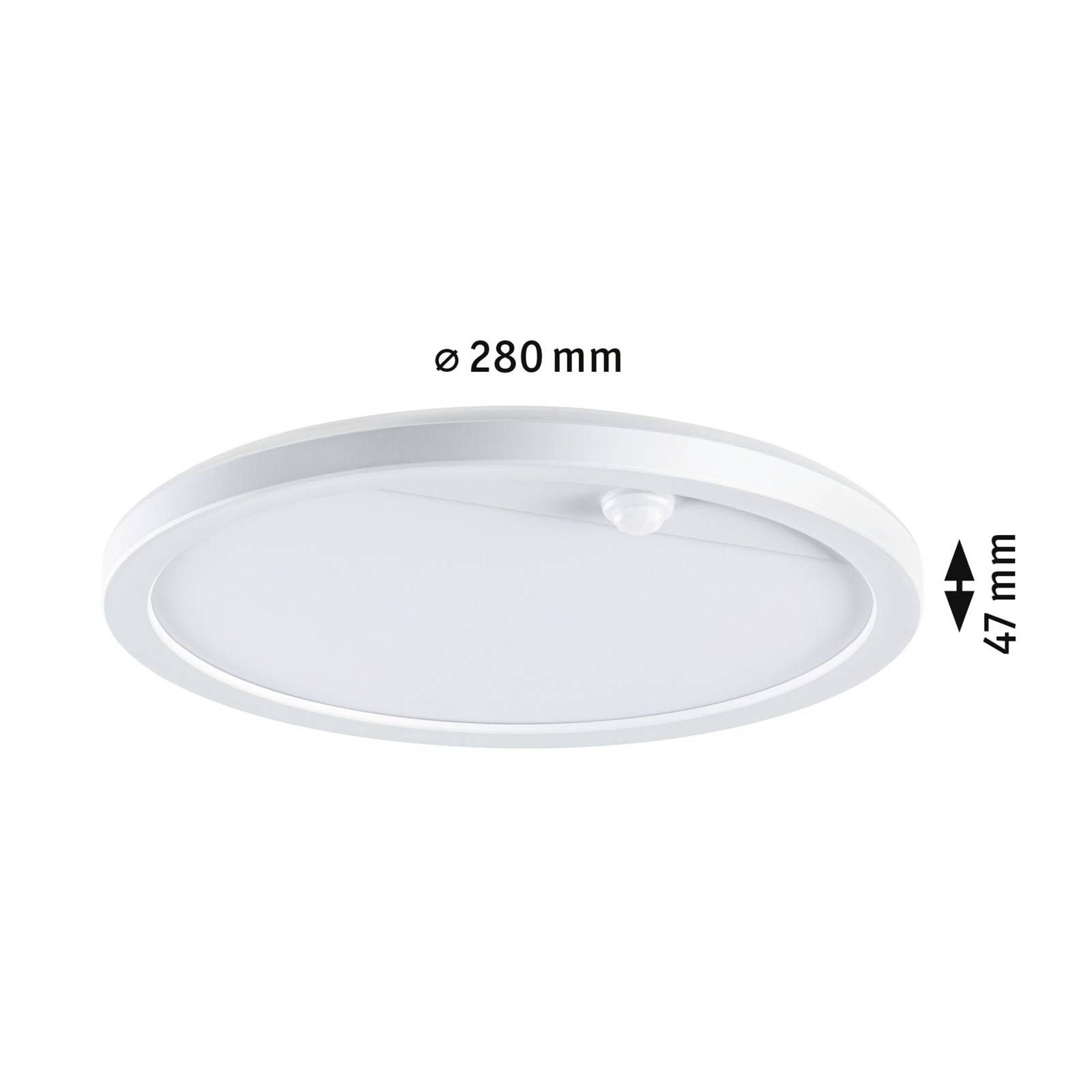 Paulmann Lamina LED svetlo CCT okrúhle biela, plast, 14W