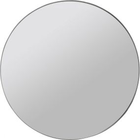KARE Design Kulaté zrcadlo Curve Look - chromové, Ø100cm