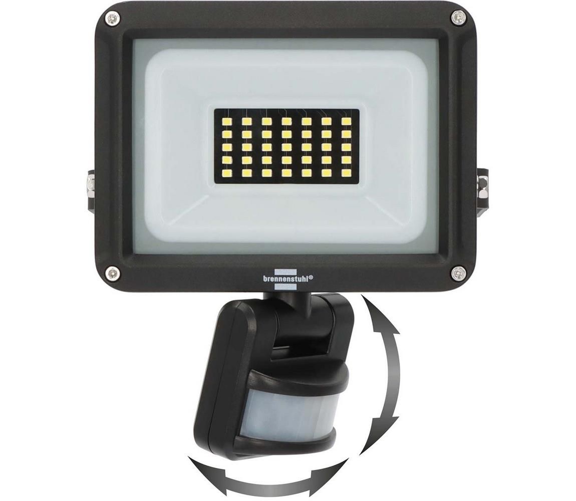 Brennenstuhl - LED Vonkajší reflektor so senzorom LED/20W/230V 6500K IP65