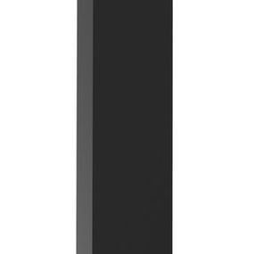 Sapho 1205-07B sprchové stropné rameno, hranaté, 200mm, čierne