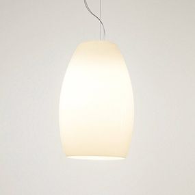 Foscarini Buds 1 závesné LED svietidlo, E27 biela, Kuchyňa, ručne fúkané sklo, E27, 21W, K: 40cm