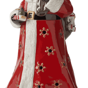 Villeroy & Boch Christmas Toys Memory hracia skrinka a svietnik Santa, 45 cm 14-8602-6546