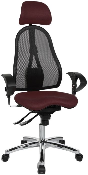 kancelárska stolička SITNESS 45 fialová L57 posledný vzorový kus BRATISLAVA