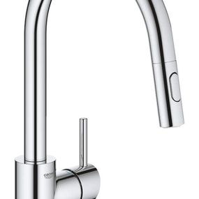 Grohe Concetto - Drezová batéria s výsuvnou spŕškou, chróm 31483002