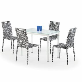 Jedálenský stôl ARGUS biela (pre 4 osoby)