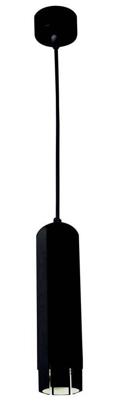 Závesná lampa TUBA 1xGU10 Candellux Čierna