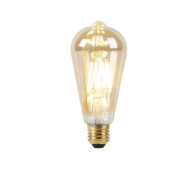 LED žiarovka E27 ST64 8W 2000-2600K tlmené až teplé zlaté vlákno