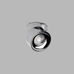 LED2 21507355 KLIP kruhové otočné zápustné bodové svietidlo 77mm 11W/770lm 3000K chrómová