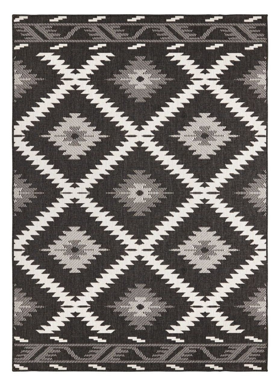 NORTHRUGS - Hanse Home koberce Kusový koberec Twin Supreme 103429 Malibu black creme - 80x150 cm