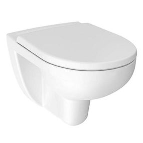 Jika Lyra plus - Závesné WC, 530x360 mm, Rimless, biela H8213840000001